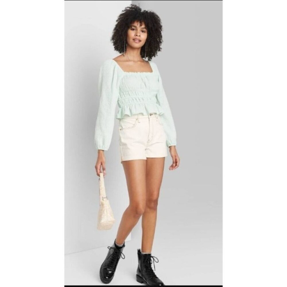 Wild Fable Highest Rise Denim Shorts Size 14